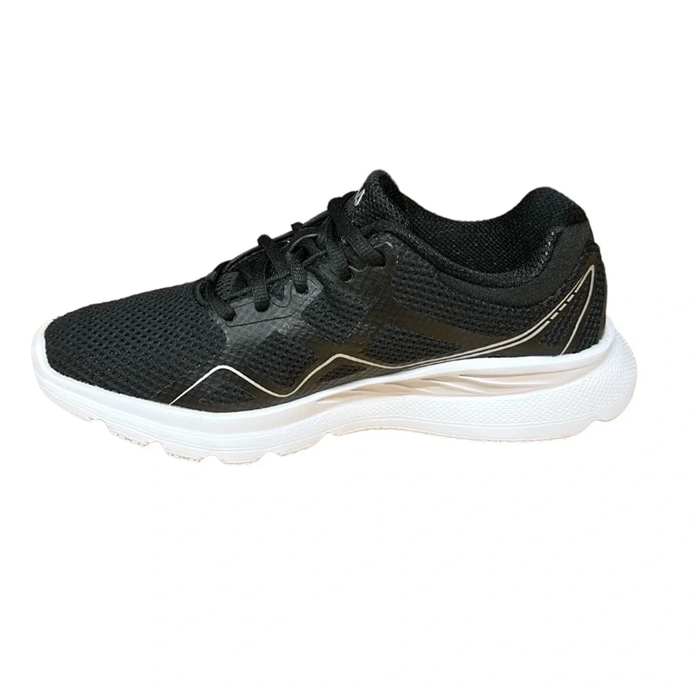 FILA Memory Foam Panorama 7 Women’s Running Walking Shoes Black White Size 9